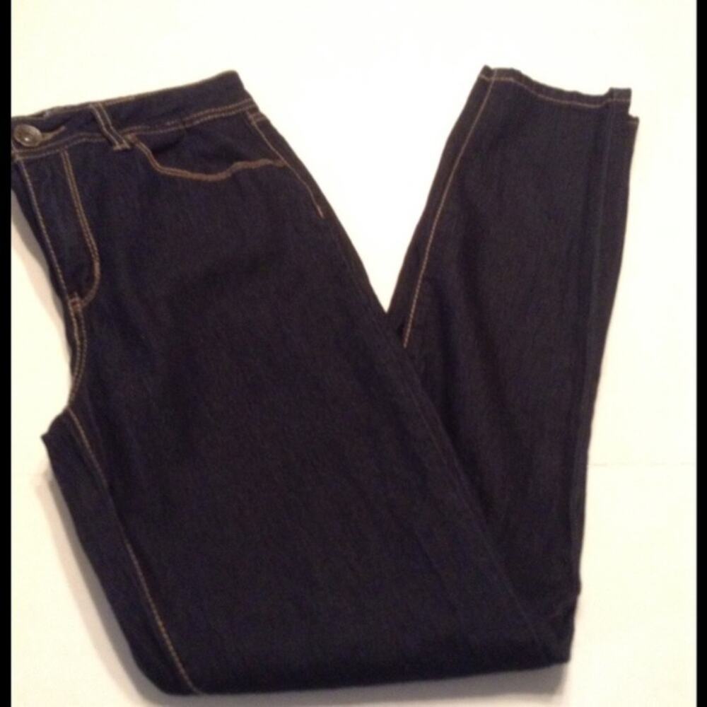 BOOM BOOM Dark Rinse Stretchy Jeggings Size 11